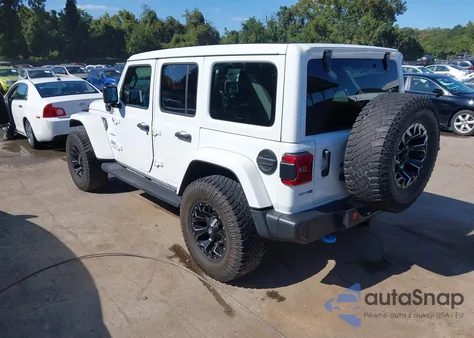 2022 Jeep Wrangler 4Xe Unlimited Sahara 4X4 из США, поврежденный, VIN 1C4JJXP64NW229631